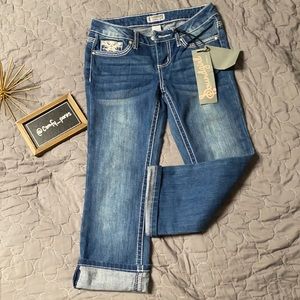 Soundgirl denim capris